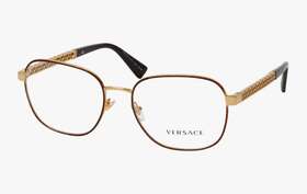 1499 Versace 1290 Reading Glasses Mod. 56-17 145 Gold And Tortoise Frames Readers