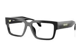 Versace 3374-u New Reading Glasses Mod. Gb1 55-17 140 Black &gold Frames Readers