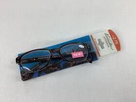 9081-275 Victoria Klein Eyewear Reading Glasses 2.75 With Protective Case Nwt