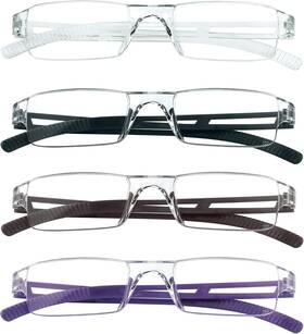 Vision 313041323329 2/4 Pairs Reading Glasses Blue Light Blocking Computer For Men