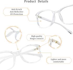 Vision 445034725780 Blue Light Blocking Glasses Anti Eyestrain Computer Reading Tv Glas