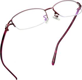 Jp3066 Vision Alloy Semi-rimless Reading Glasses Blue Light Blocking Anti Eyestrain