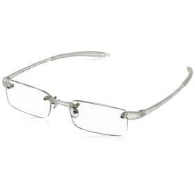 Visualites 751286040470 1 Crystal 1.50 Power Lightweight Rimless Rectangle Reading Glasses