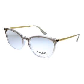 2736 Vogue 056597062602 New Eyewear Vo 5276 Gradient Brown Crystal Plastic Eyeglasses 53mm
