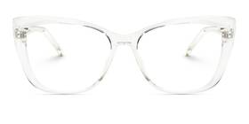 Vop02098-04b Vooglam Crystal Cat Eye Blue Light Blocking Glasses For Women Medium