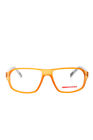 Vps05gufl-101 Vps 05g Ufl-101 Prada Sport Unisex Reading Glasses Orange Gray Rectangle New