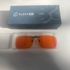 Vyzia 024589885599 Clip On Blue Light Blocking Glasses For Sleep Fits Over Prescription