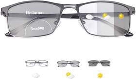 Yimi 445004165196 Photochromic Bifocal Reading Glasses Uv Sunglasses Computer Anti Blue Light
