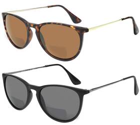 Yogo Vision 810039923153 Bifocal Sunglasses For Men And Women 2 Pk Reading Glasses Uv400 Protection Un