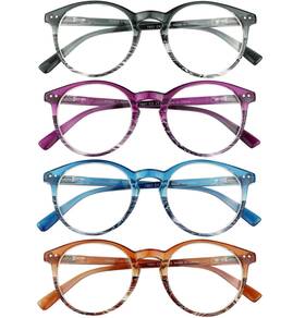 Yogo Vision 810039927465 Reading Glasses For Women Men Blue Light Blocking Round Reade