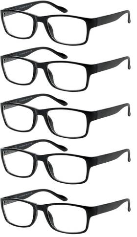 Yogo Vision 840217206570 Reading Glasses Men Women Readers Lightweight Eyeglasses Standard Fit Rectang