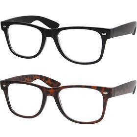 B0b9vknz7h Yogo Vision 5x Magnifying Reading Glasses 2-pack - Havana Frames Lightweight