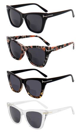 Sc-7531 Yogo Vision Sc-7531- 2.50 Bifocal Reader Sunglasses Women Men Uv400 Protection Tinted Reading Glasses F