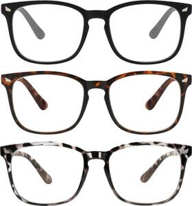 Sc-7550 Yogo Vision Sc-7550- 2.50 Magnifying Glasses For Reading High Magnification One Power Magnifier Reader