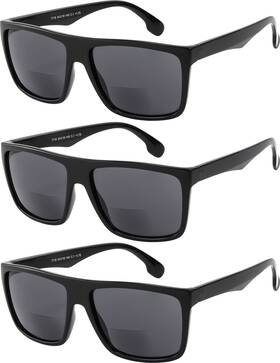 Sc-7718b Yogo Vision Sc-7718b- 2.5 Bifocal Reading Sunglasses For Men And Women-classic Retro Style Uv400 Sun P