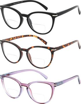 Success-7720b Yogo Vision Bifocal Reading Glasses For Men And Women Rectangle Multifocal