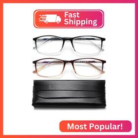 B0cfzq245b Ytdbns Reading Glasses For Women And Men Rectangular Readers Blue Light Blocki