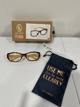 Zigi Marais 895212407954 Anthropologie And Blue Light Blocking Lens Audrey Aurora Tort Glasses