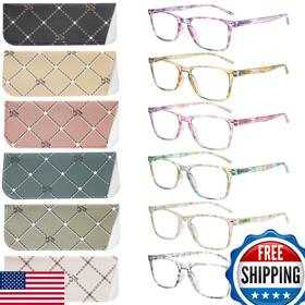 B0cllpcxlh Zonlon 6 Pack Blue Light Blocking Reading Glasses For Women Spring Hinge Readers