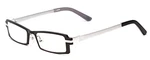 Calabria 822 Metal Reading Glasses +1.50 Black Silver Women Designer Eyeglas. Fixed Price $19.95.