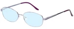 Jubilee Big&tall J5877 Mens Multi-focus Lens Blue Light Glasses Oval Purple 59MM. Fixed Price $74.95.