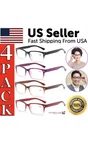 The Perfect Part 4 Pack Square Reading Glasses Lightweight +1.50 +2.00 +2.50 +3. Fixed Price $95.50.