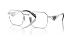 New Prada A51V Eyeglasses 1BC1O1 Silver 100% Authentic. Fixed Price $303.71.