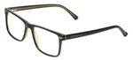 Perry Ellis PE460-1 Men's Rectangular Full Rim Designer Eyeglasses In Black 54MM. Fixed Price $144.95.