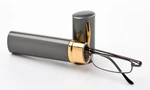 Compact Reading Glasses With Aluminum Tube Case Women Spring Hinge Reader. Fixed Price $10.95.