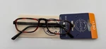 Icu Eyewear Dr. Dean Edell Reading Glasses 1.50 Magnification Brown Frame W/case. Fixed Price $15.99.