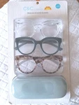 C&c California Women's +2.00 Premium Reading Glasses 3-PACK Readers Hard Case. Fixed Price $36.50.