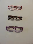 3 Women's Fashion Reading Glasses Designer Tortoise Red Purple Readers +2.00. Fixed Price $18.89.
