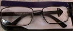 Foster Grant Knox Gun Men Reading Glasses With Case 3.25. Fixed Price $14.95.