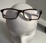 Design Optics LO0415 4986C Eyeglasses Brown - Frames Only. Fixed Price $6.58.