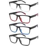 Acavefox 4 Pack Reading Glasses 2.75 Men Readers Computer Blue Light Blocking.... Fixed Price $33.19.
