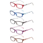 Reading Glasses 5 Pairs Fashion Ladies Readers Spring Hinge With Pattern Prin.... Fixed Price $16.17.