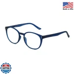 Foster Grant Unisex Joey Anti-fog Blue Light Readers Round Reading Glasses. Fixed Price $67.99.