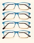 Ytdbns Reading Glasses Blue Uva/uvb BLOCKING-4 Pack Lightweight +2.75. Fixed Price $11.95.
