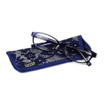 Foster Grant Coloread Isa Navy Women Readers Reading Glasses Case +1.25 New. Fixed Price $8.99.