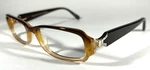 Gianni Po Eyeglasses Frame GPP38 Cop/cry, Caramel Brown, Size: 51-17-135. Fixed Price $97.00.