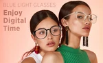 Blue Light Blocking Glasses Women Ease Computer Digital Eye Strain Blurry Vision. Fixed Price $11.24.