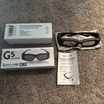 Quantum Univ 3D G5 Ir And Bluetooth Glasses W/ Case, & Manual. Fixed Price $35.00.