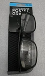 Foster Grant Reading Glasses +2.00 Scooter 53 17-143 Black/gray With Soft Case. Fixed Price $10.88.