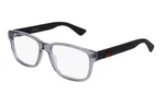 New Gucci Rectangular Reading Glasses GG0011O 007 55-17 145 Grey Frames Readers. Fixed Price $369.99.