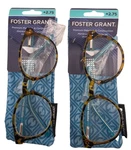 Foster Grant Round Reading Glasses With Case Bryn +2.75 ( Pc ). Fixed Price $33.50.