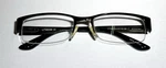 Ltede Men Half Rim Rectangular Metal Optical Frames LT1035/GUN/51/18-136 Read!. Fixed Price $10.00.
