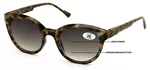 Women Round Progressive Bifocal Reading Sunglasses - No Line Zero Power On Top. Fixed Price $15.95.