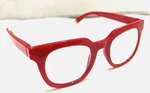 Peepers Harlow Focus +3.00 Bold Red Reading Glasses Gold Tips Readers. Fixed Price $18.99.