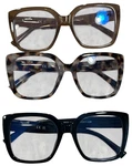 Doovic Design Eyewear 3 Pk +1.00, Blue Light Blocking, Women's Reader Glasses. Fixed Price $22.95.