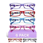 Gaoye 6 Pack Reading Glasses Women 2.75 Blue Light Blocking Spring Hinge Readers. Fixed Price $25.99.